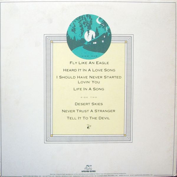 The Marshall Tucker Band : Carolina Dreams (LP, Album, Gat)