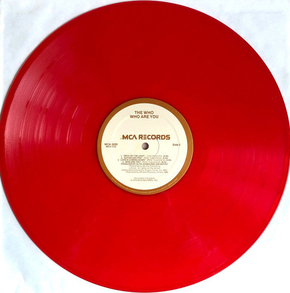 The Who : Who Are You (LP, Album, Ltd, Red)