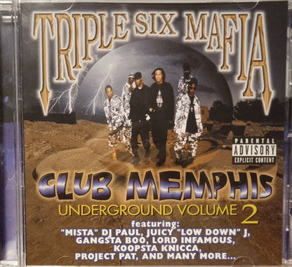 Triple Six Mafia* : Club Memphis (Underground Volume 2) (CD, Comp, RE)