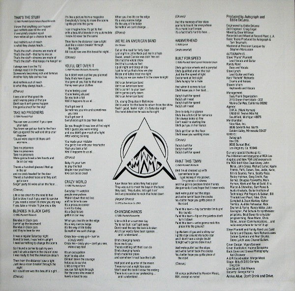 Autograph (2) : That's The Stuff (LP, Album, Ind)