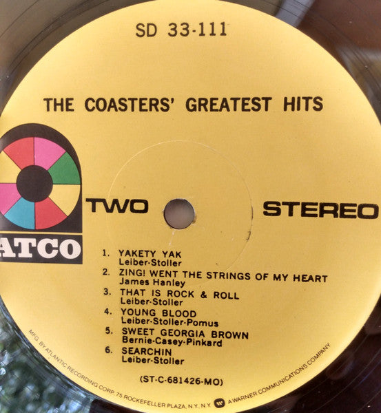 The Coasters : The Coasters' Greatest Hits (LP, Comp)