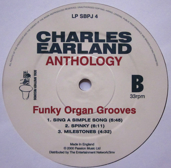 Charles Earland : Anthology - Funky Organ Grooves (2xLP, Comp)