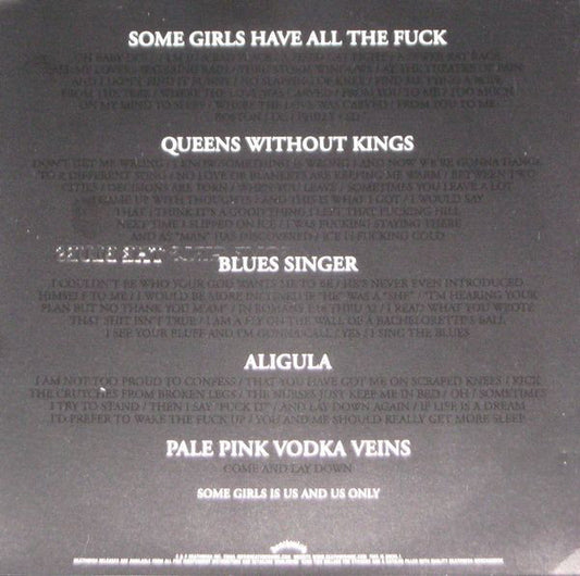 Some Girls (3) : The Blues (7", S/Sided, Gre)