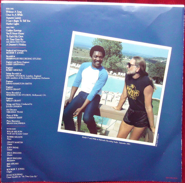 Willie Nelson : Without A Song (LP, Album, Pit)