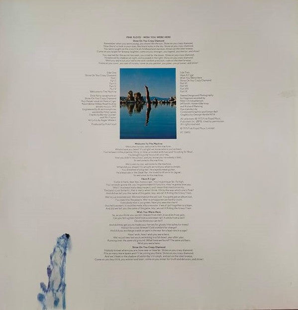 Pink Floyd : Wish You Were Here (LP, Album, Pit)