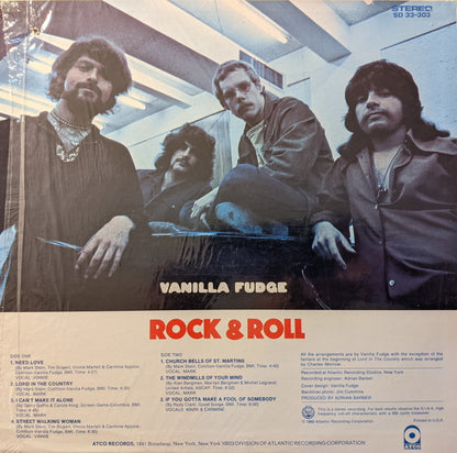 Vanilla Fudge : Rock & Roll (LP, Album, Ind)