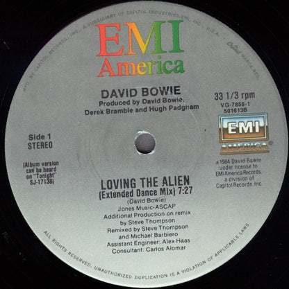 David Bowie : Loving The Alien (12", Single, Ltd, Gat)