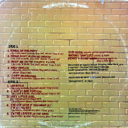 Brownsville Station : School Punks (LP, Album, PR)