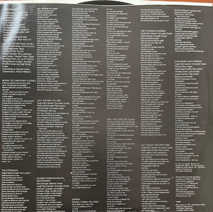 Billy Joel : The Stranger (LP, Album, RE, Pit)