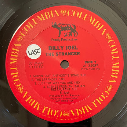 Billy Joel : The Stranger (LP, Album, RE, Pit)