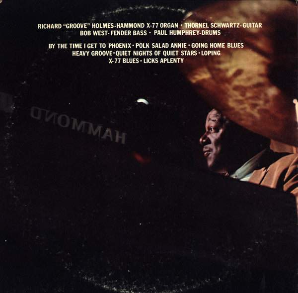 Richard "Groove" Holmes : X-77 (Recorded Live At The Lighthouse) (LP, Album)