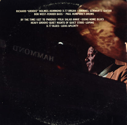 Richard "Groove" Holmes : X-77 (Recorded Live At The Lighthouse) (LP, Album)