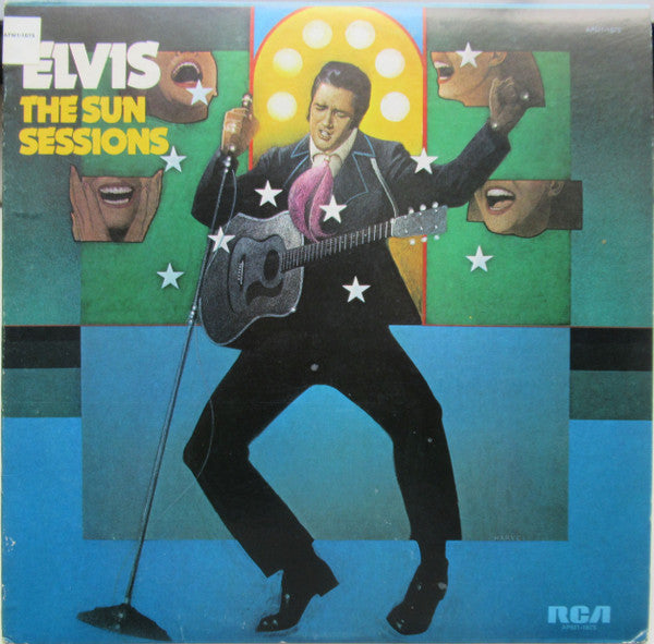 Elvis* : The Sun Sessions (LP, Comp, Mono, RP)