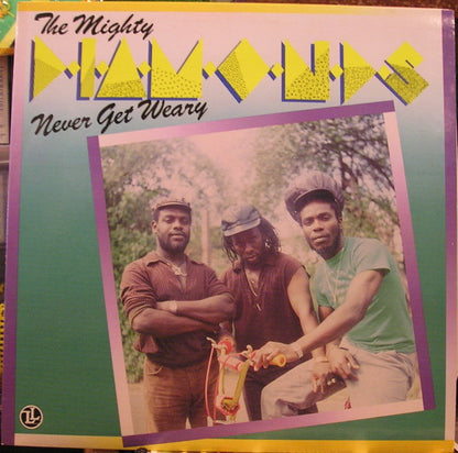The Mighty Diamonds : Never Get Weary (LP, Album, RE)