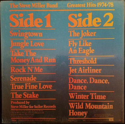 Steve Miller Band : Greatest Hits 1974-78 (LP, Comp, Club)