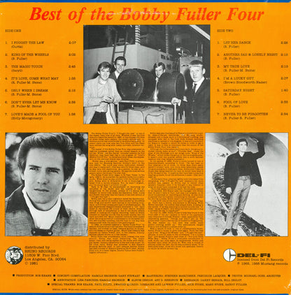 The Bobby Fuller Four : Best Of The Bobby Fuller Four (LP, Comp)