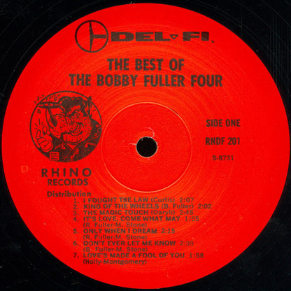The Bobby Fuller Four : Best Of The Bobby Fuller Four (LP, Comp)