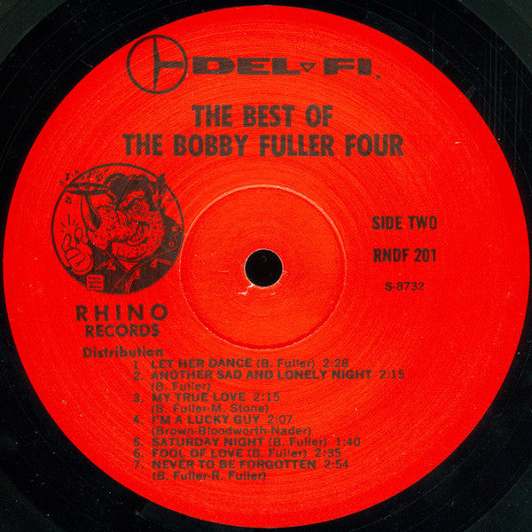 The Bobby Fuller Four : Best Of The Bobby Fuller Four (LP, Comp)
