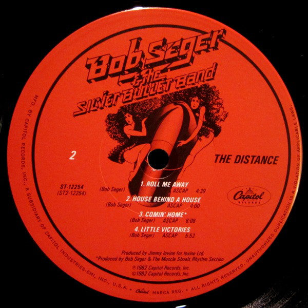 Bob Seger & The Silver Bullet Band* : The Distance (LP, Album, Win)