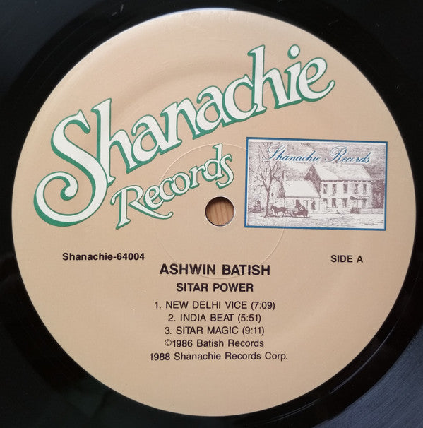 Ashwin Batish : Sitar Power (LP, Album, RE)