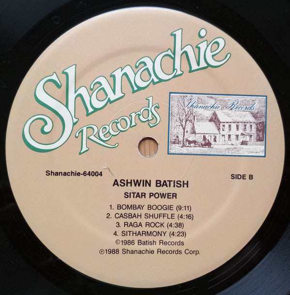 Ashwin Batish : Sitar Power (LP, Album, RE)