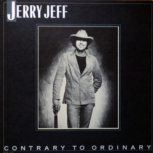 Jerry Jeff* : Contrary To Ordinary (LP, Album, Pin)
