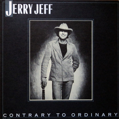 Jerry Jeff* : Contrary To Ordinary (LP, Album, Pin)