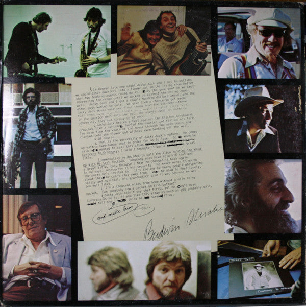 Jerry Jeff* : Contrary To Ordinary (LP, Album, Pin)