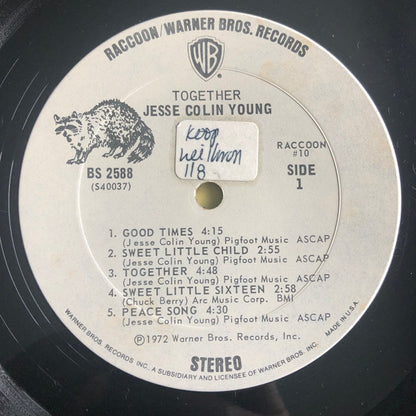 Jesse Colin Young : Together (LP, Album)