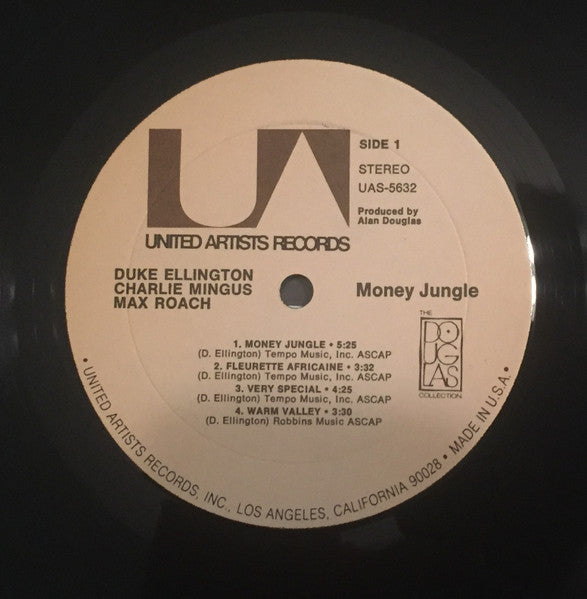 Ellington*, Mingus*, Roach* : Money Jungle (LP, Album, RE)