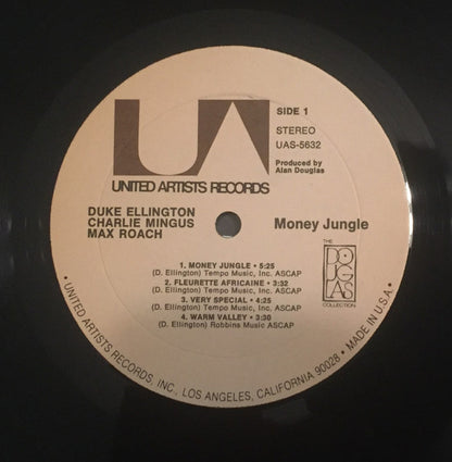 Ellington*, Mingus*, Roach* : Money Jungle (LP, Album, RE)