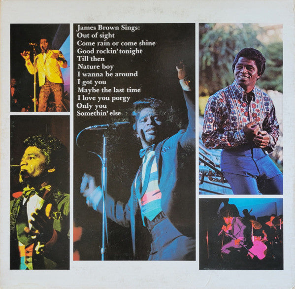 James Brown : Sings Out Of Sight (LP, Album, RE)