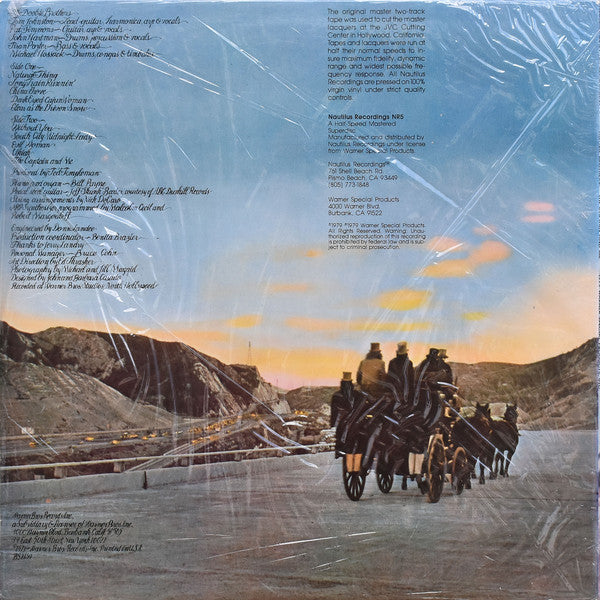 The Doobie Brothers : The Captain And Me (LP, Album, Ltd, RE, RM, Pal)