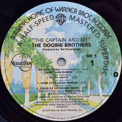 The Doobie Brothers : The Captain And Me (LP, Album, Ltd, RE, RM, Pal)