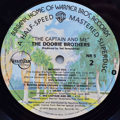 The Doobie Brothers : The Captain And Me (LP, Album, Ltd, RE, RM, Pal)