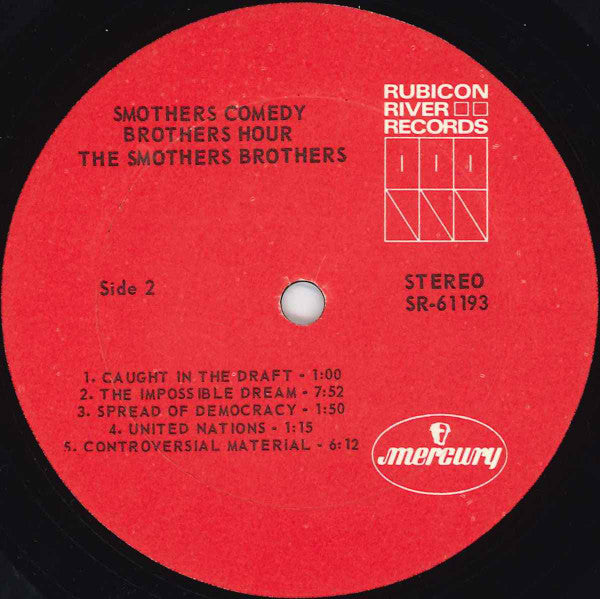 The Smothers Brothers* : Smothers Comedy Brothers Hour (LP, Album, Mer)