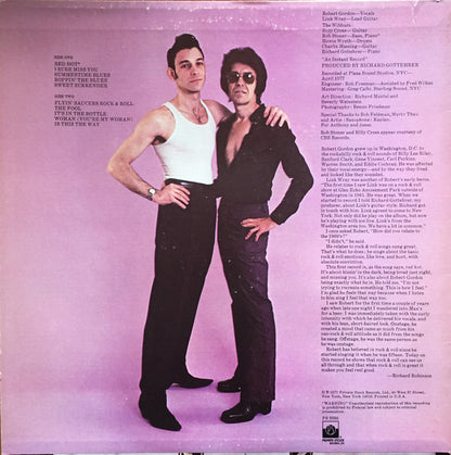 Robert Gordon (2) With Link Wray : Robert Gordon With Link Wray (LP, Album, SP )