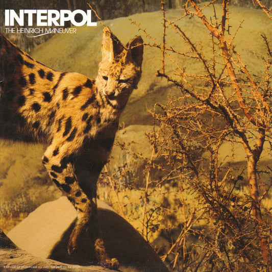 Interpol : The Heinrich Maneuver (7", Promo)