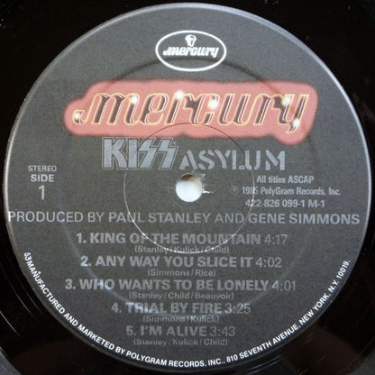 Kiss : Asylum (LP, Album)