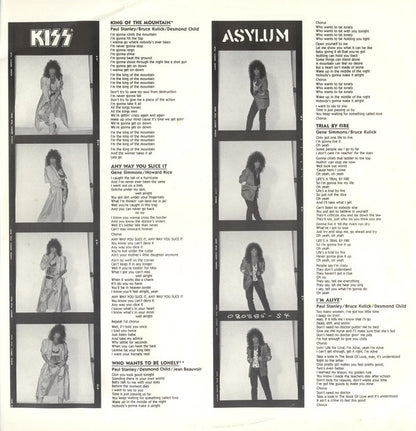 Kiss : Asylum (LP, Album)