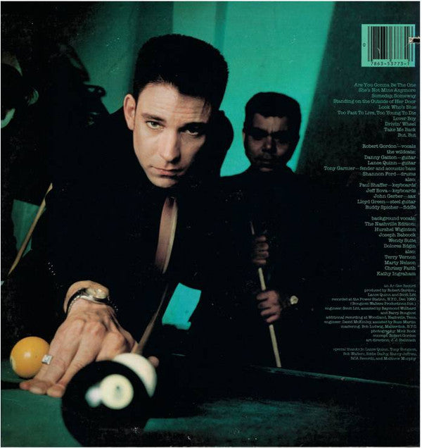 Robert Gordon (2) : Are You Gonna Be The One (LP, Album, Ind)