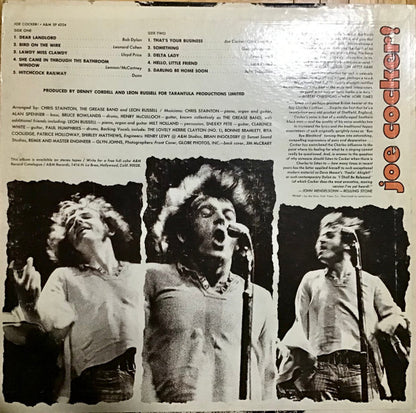 Joe Cocker : Joe Cocker! (LP, Album, Pit)
