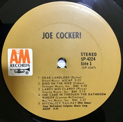 Joe Cocker : Joe Cocker! (LP, Album, Pit)