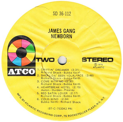 James Gang : Newborn (LP, Album, PR )