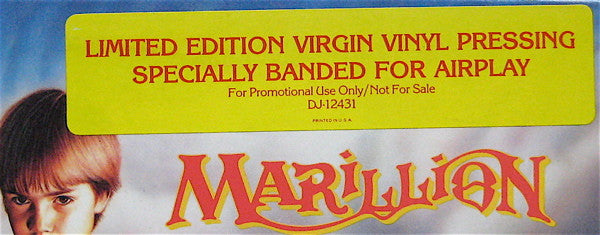Marillion : Misplaced Childhood (LP, Album, Ltd, Promo)