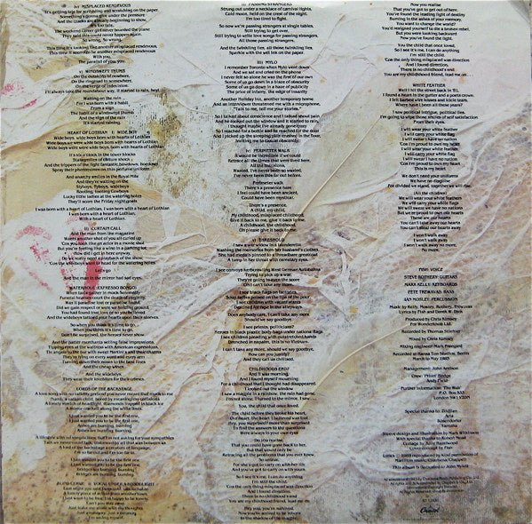 Marillion : Misplaced Childhood (LP, Album, Ltd, Promo)