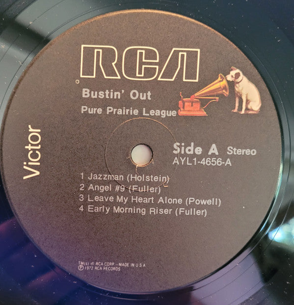 Pure Prairie League : Bustin' Out (LP, Album, RE, Ind)