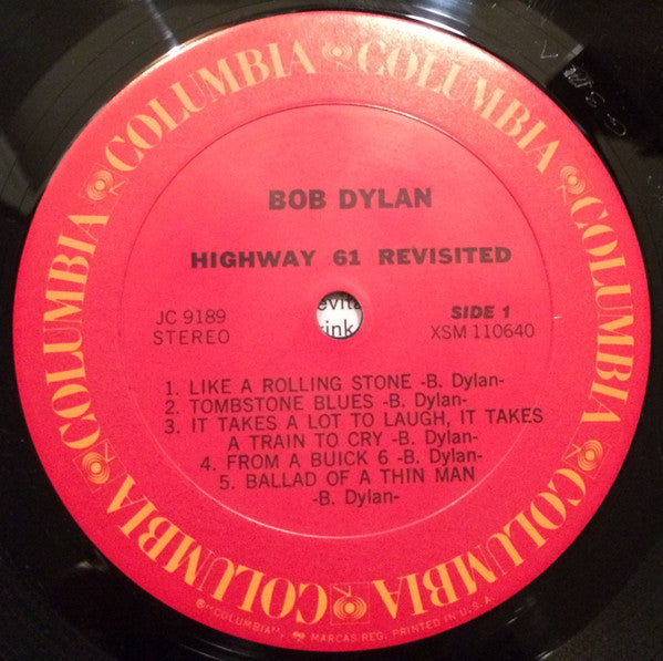 Bob Dylan : Highway 61 Revisited (LP, Album, RE)