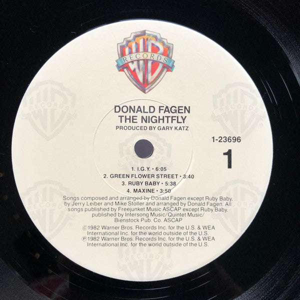 Donald Fagen : The Nightfly (LP, Album, RP)