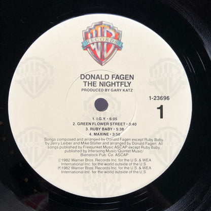 Donald Fagen : The Nightfly (LP, Album, RP)